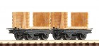 34604 Roco Narrow gauge Two-unit coal mine truck set